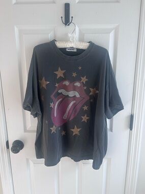 Daydreamer LA Black Vintage Rolling Stones Tee